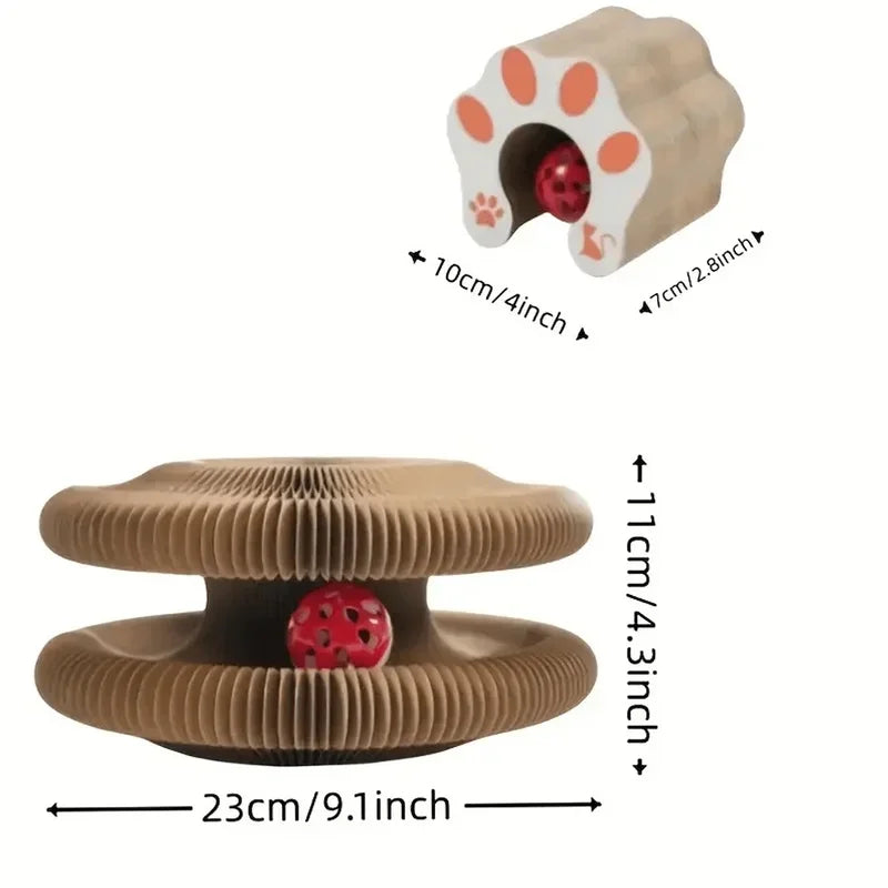 EcoScratch™ Foldable Cat Scratcher Lounge