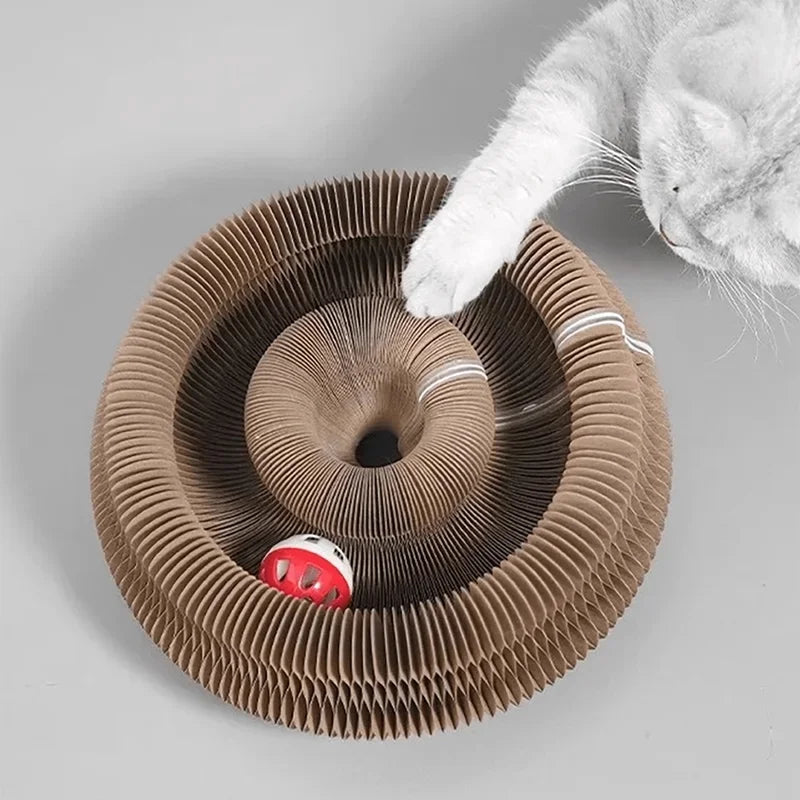 EcoScratch™ Foldable Cat Scratcher Lounge